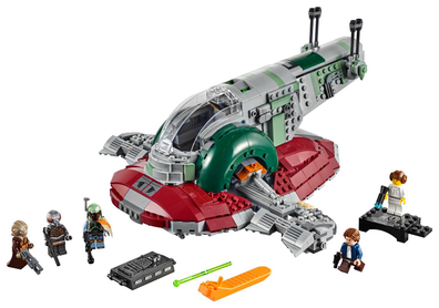 LEGO Set-Slave I - 20th Anniversary Edition-Star Wars / Star Wars Episode 4/5/6-75243-1-Creative Brick Builders